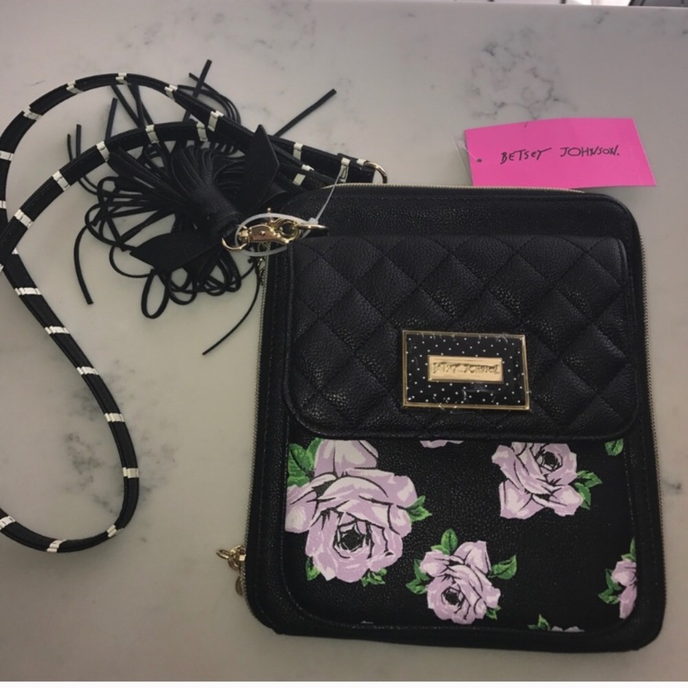 betsy johnson cross body bag